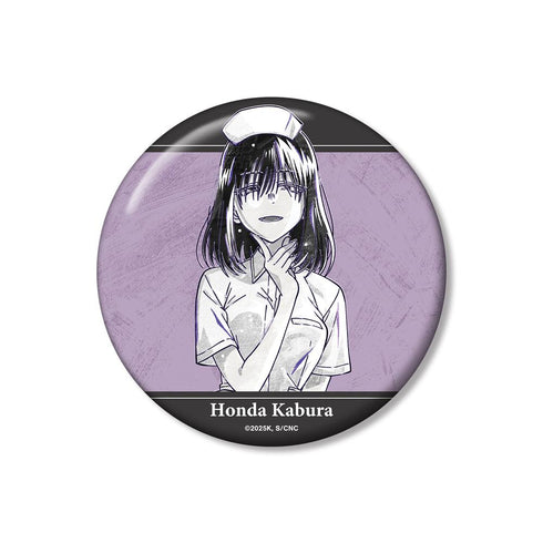 『よふかしのうた Season2』本田カブラ Ani-Art BLACK LABEL 100mm缶バッジ